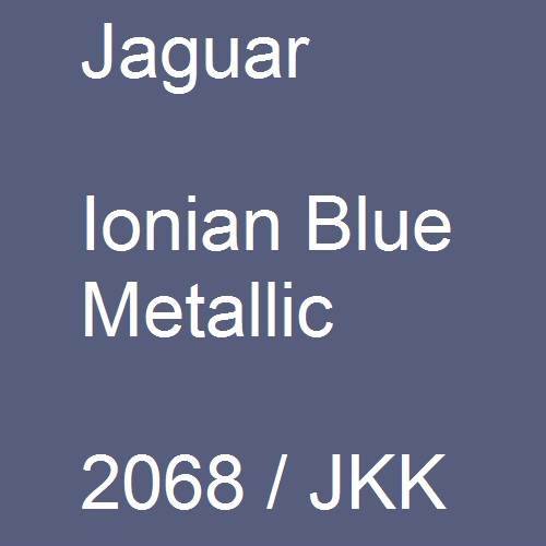 Jaguar, Ionian Blue Metallic, 2068 / JKK.